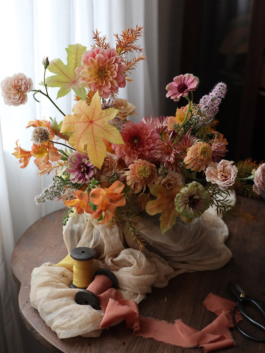 ｜Foam-Free Centerpieces｜以自然為師 端景桌花
Saturday, October 26, 2024