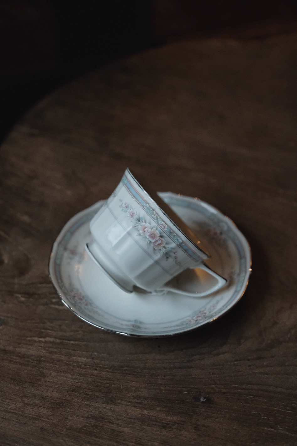 日本製 Noritake 描銀